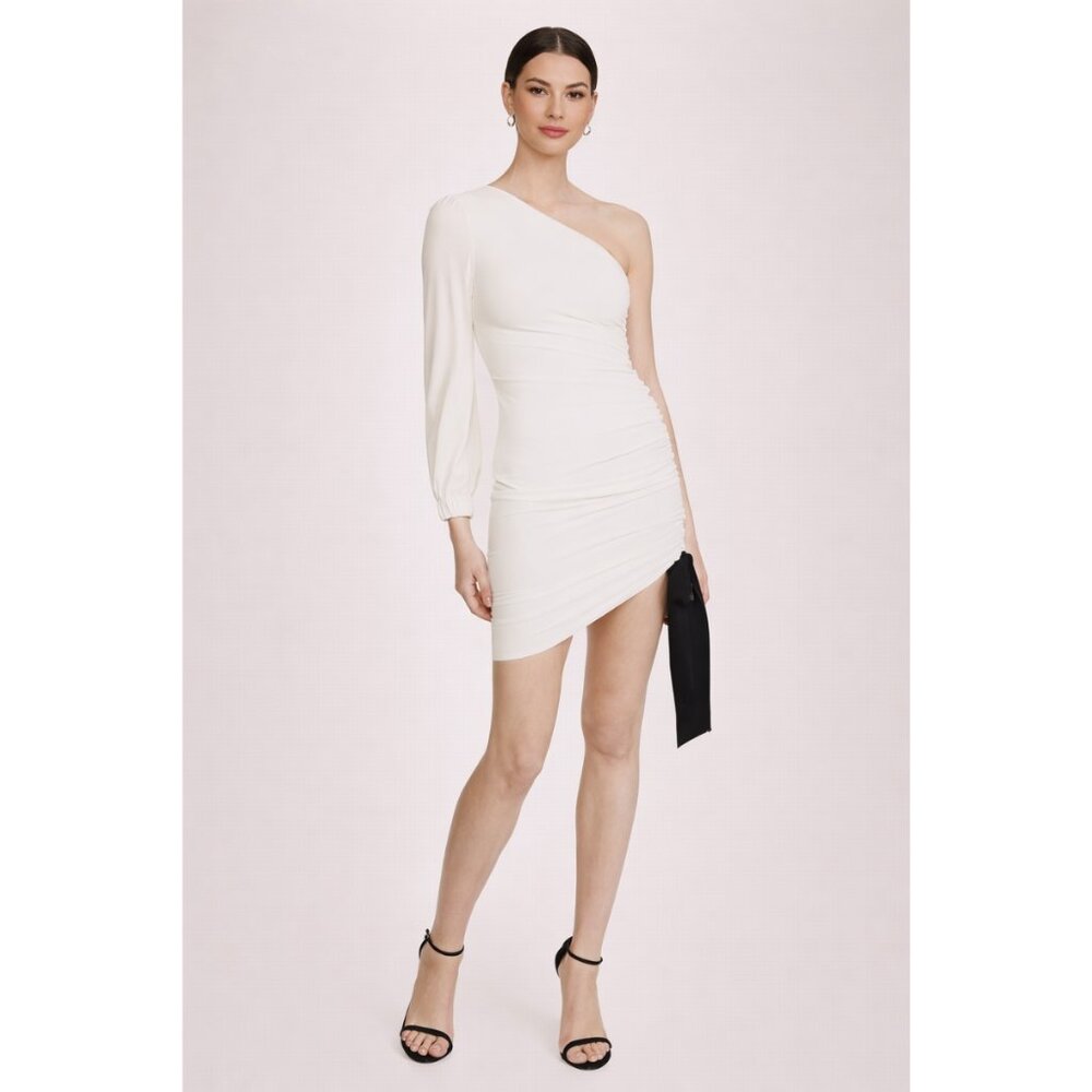 NEW Misha Collection Faye Midi Dress Ivory